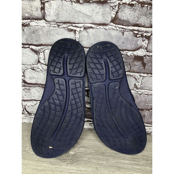 OOFOS OOriginal Navy Blue Lightweight Recovery Flip Flops Sandals Men 42EU/9M US - Picture 10 of 16